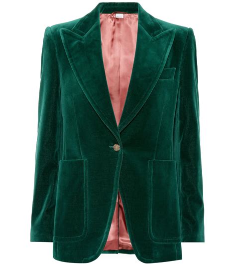 gucci green blazer|gucci blazer price.